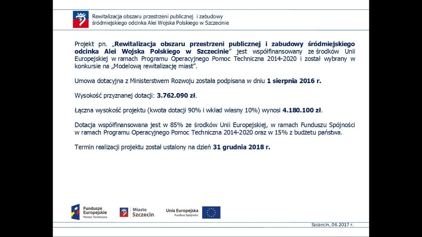 Nowe oblicze al. Wojska Polskiego. Zmiany będą ogromne! [WIDEO, WIZUALIZACJE]