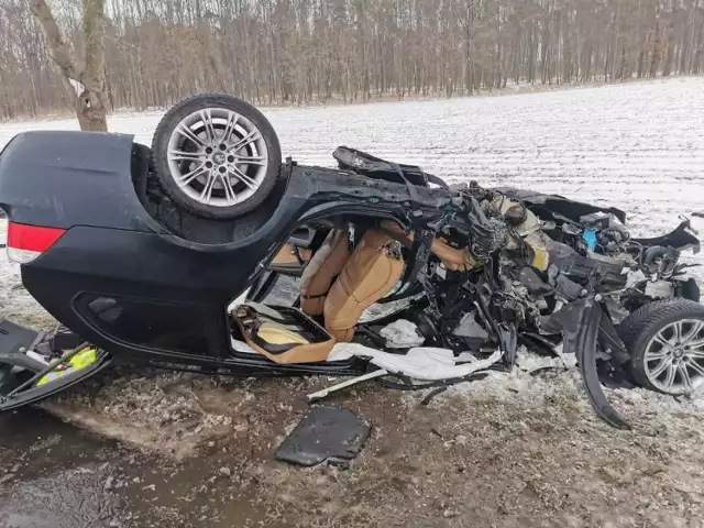 Do tego zdarzenia drogowego doszło w sobotę, 20.01.2024.