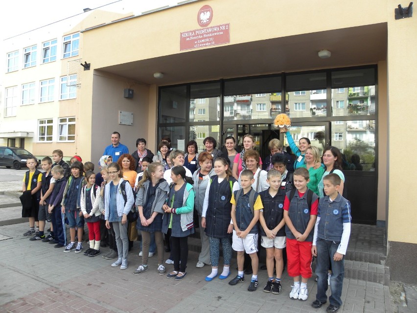 Nauczyciele z Europy z wizytą w Szkole Podstawowej nr 2 w Zamościu