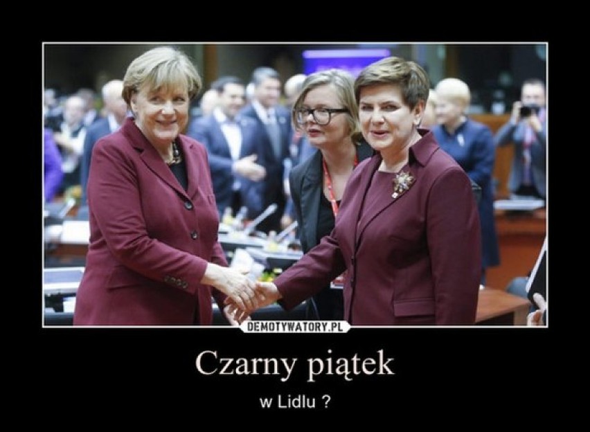 Szczyt UE. Szydło i Merkel w podobnej kreacji [NAJLEPSZE MEMY]