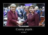 Szczyt UE. Szydło i Merkel w podobnej kreacji [NAJLEPSZE MEMY]