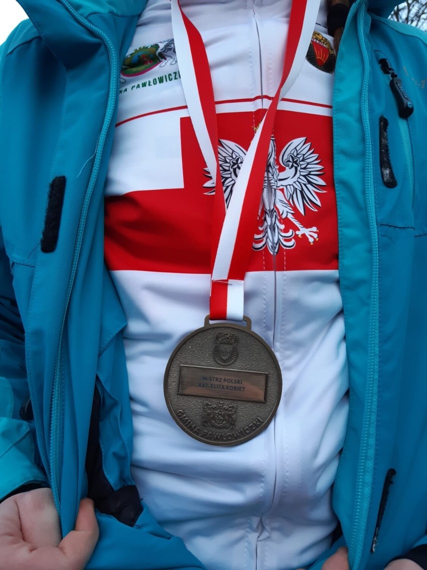 Dominika Włodarczyk z Okalewa zdobyła złoty medal na Mistrzostwach Polski w kolarstwie przełajowym