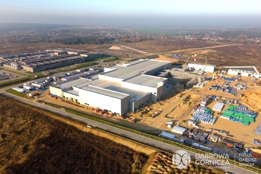 Tak wygląda budowa nowej fabryki koreańskiego inwestora w...