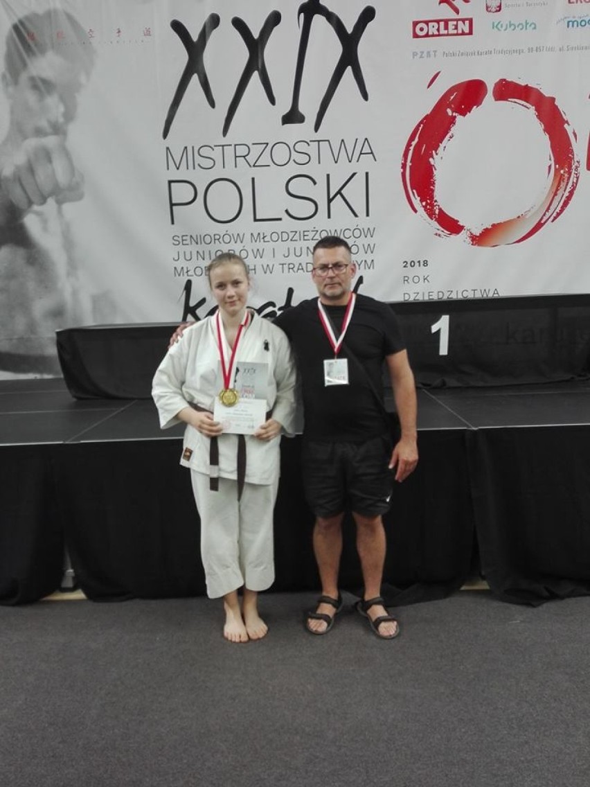 Alicja Muszyńska z Piły została Mistrzynią Polski w Karate! 