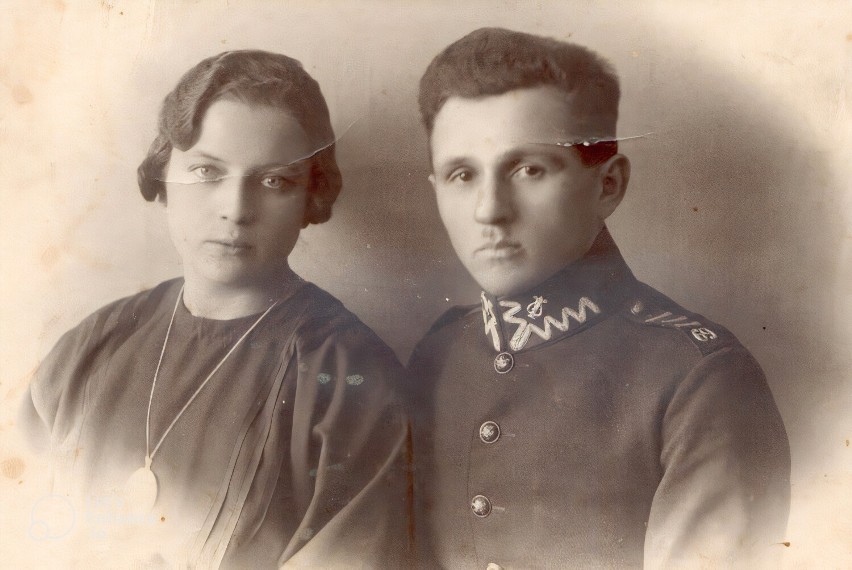 Władysława i Jan Bauerowie 1923 r.