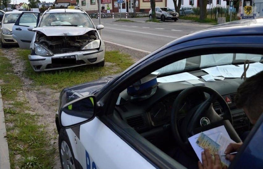 6-latek ranny w wypadku na ulicy Głowackiego w Malborku