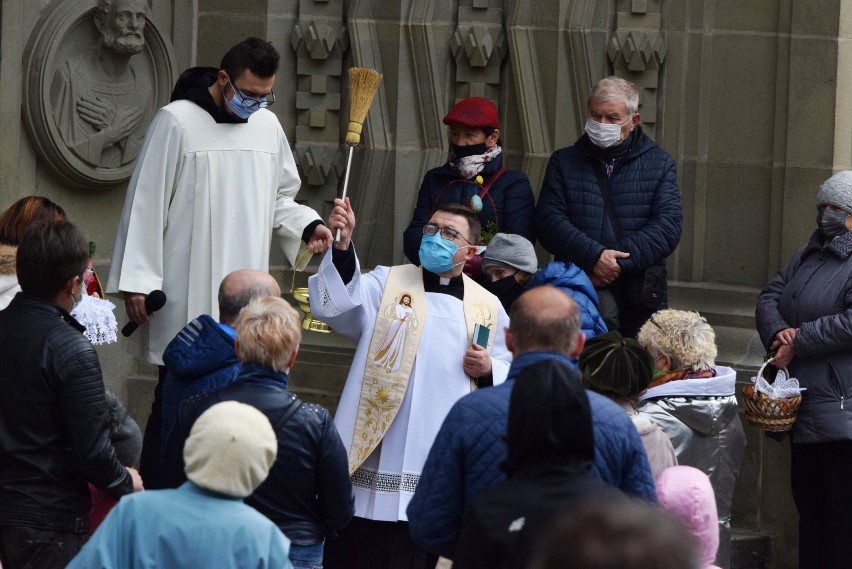 Święcenie pokarmów w parafii katedralnej w Bielsku-Białej