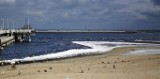 Sopot się powiększa! Betonowa marina tworzy przy molu piaskowy półwysep [ZDJĘCIA]