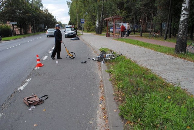 Śmiertelny wypadek w Bełchatowie miał miejsce na skrzyżowaniu Włókniarzy i Lipowej