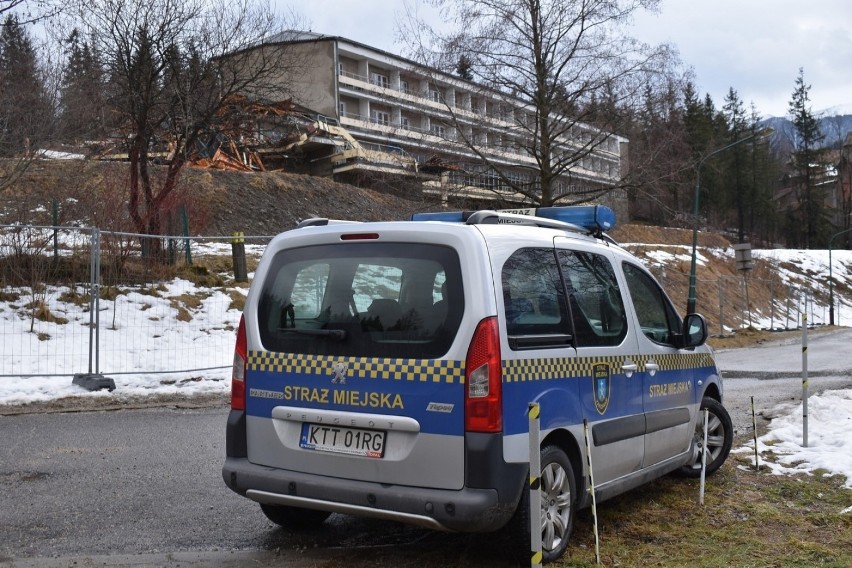 Zakopane. Straż miejska chroni zabytek przed robotnikami