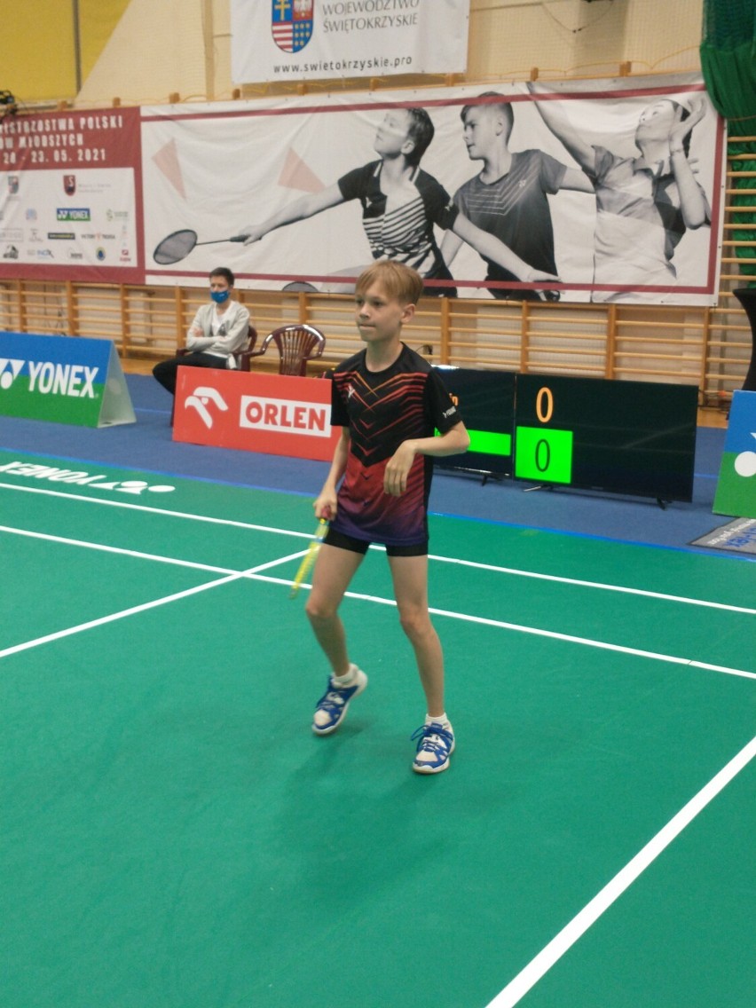 Bytowscy badmintoniści poza podium Indywidualnych Mistrzostw Polski Młodzików Młodszych