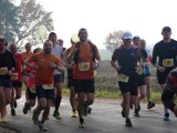Półmaraton Skoki-Wągrowiec. Biegacze pokonali ponad 21 kilometrów. Przebiegli przez trzy gminy