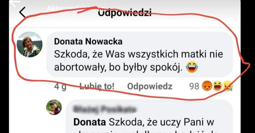 Leszno. Po skandalicznym wpisie nauczycielki będzie nagana,albo dyscyplinarka – twierdzi dyrekcja ekonomika