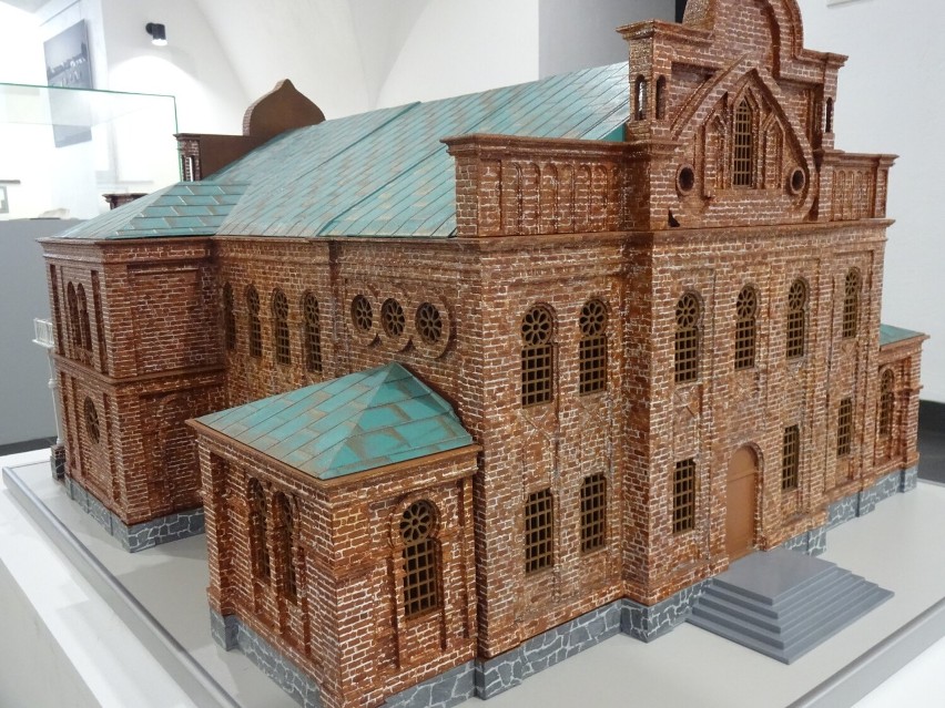 Model kieleckiej synagogi w 3D. Przygotowany został przez...