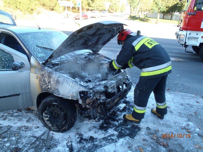 Kolejny pożar auta w Krotoszynie