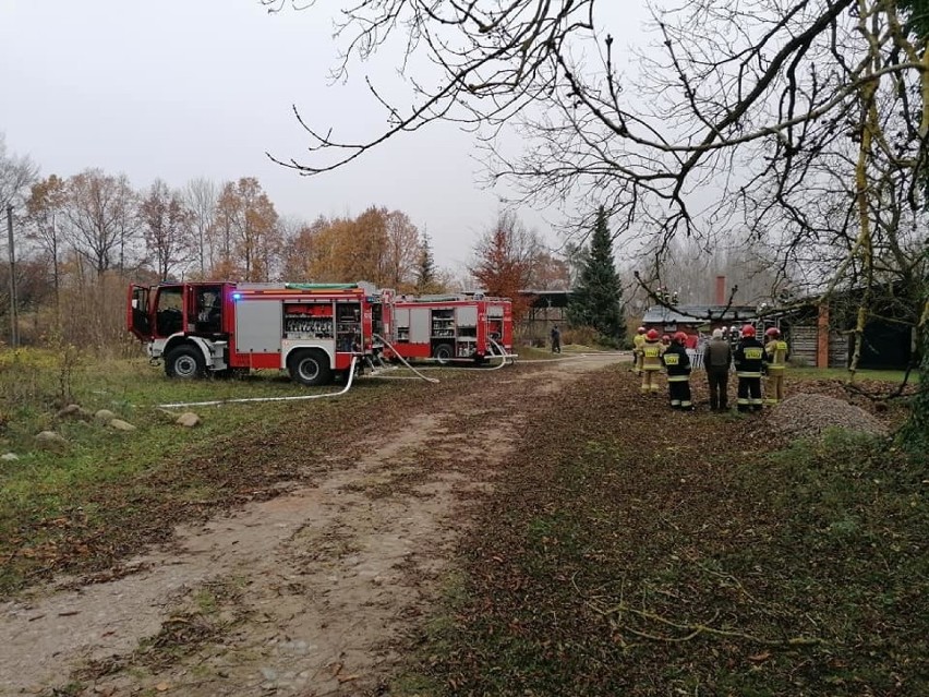 Pożar w zakładzie w Węgorzynku. Starty wyniosły 100 tysięcy...