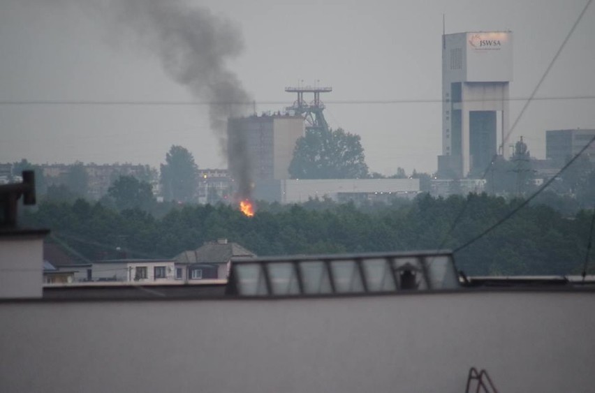 Pożar w Jastrzębiu: paliła się altana