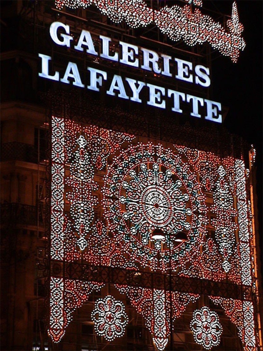 Paryż - dom handlowy Galeries Lafayette / fot.Paulina Plizga