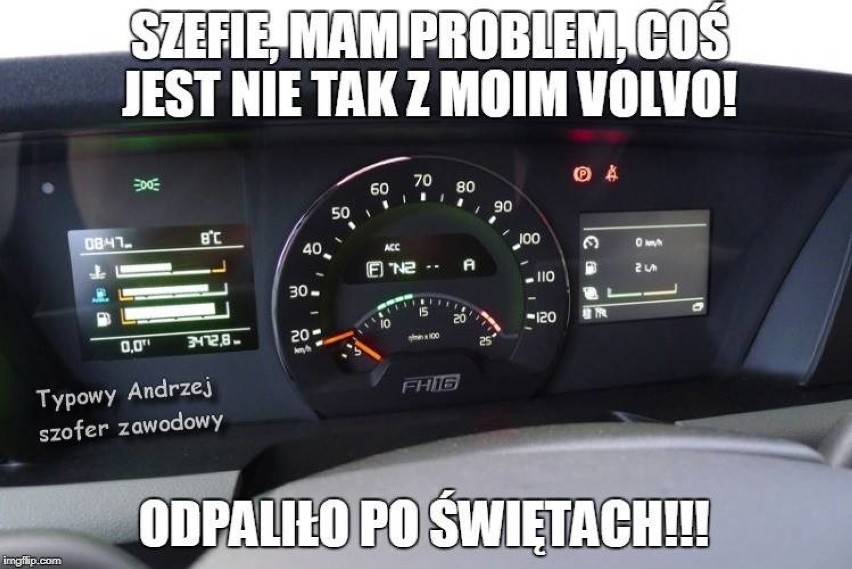 Strona Typowy Andrzej - szofer zawodowy ma na Facebooku...