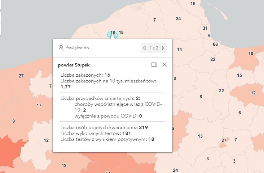 Zachodniopomorskie i pomorskie