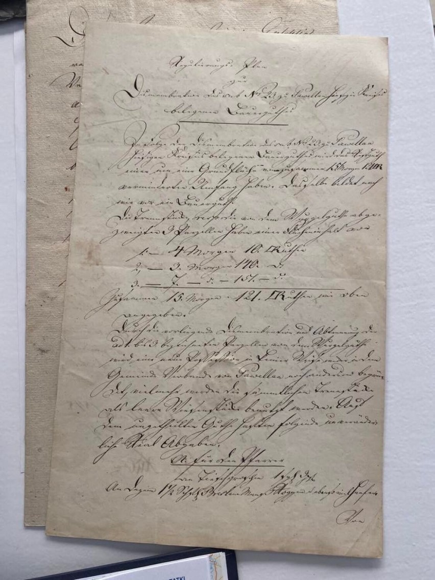 Dokument Landrata - starosty sycowskiego z kwietnia 1848...