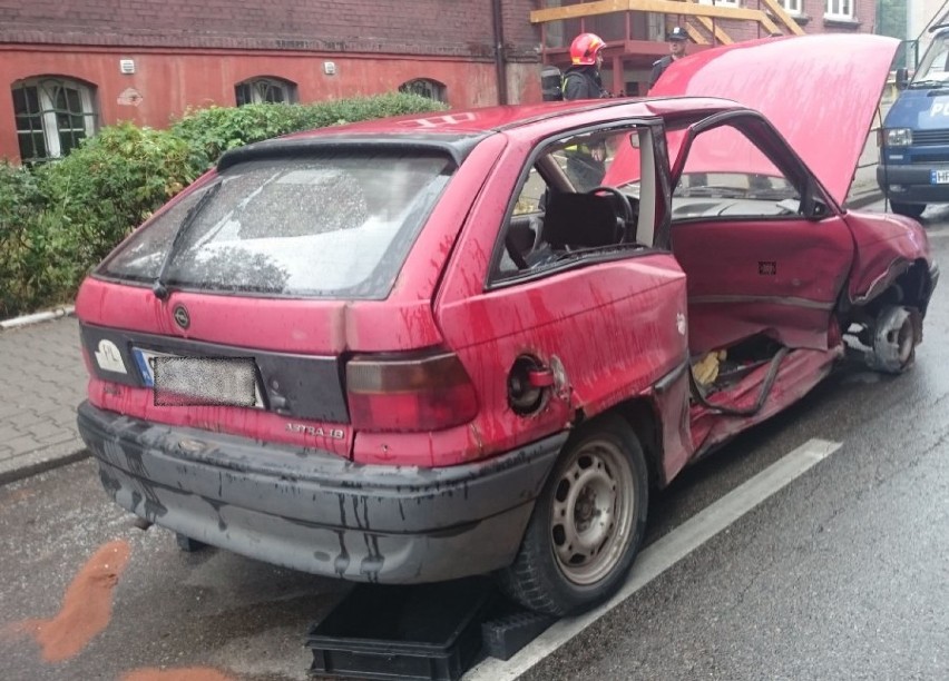 Policjanci z Katowic ujęli w pościgu mężczyznę, który nie...