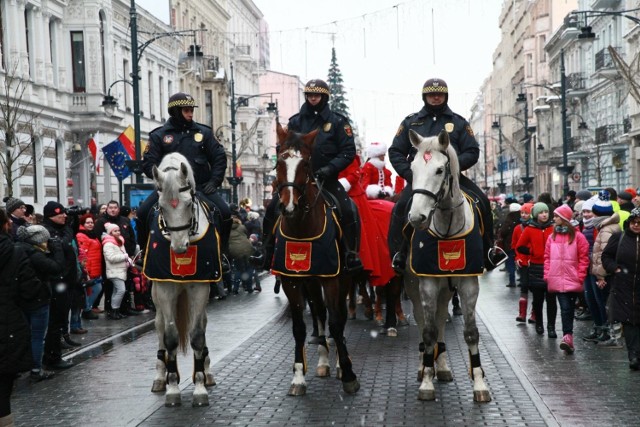 25. finał WOŚP w Łodzi. Wielka szarża konna i piknik na Piotrkowskiej [ZDJĘCIA]