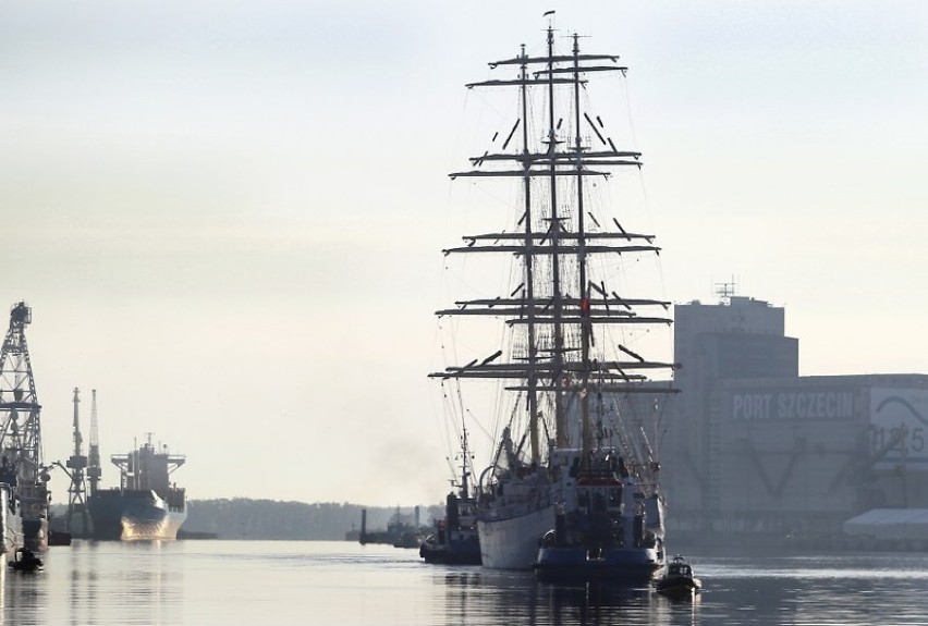 The Tall Ships Races 2013: "dar Młodzieży" Zacumował W Szczecinie [Zdjęcia, Wideo]