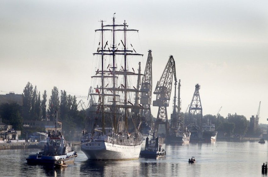 The Tall Ships Races 2013: "dar Młodzieży" Zacumował W Szczecinie [Zdjęcia, Wideo]