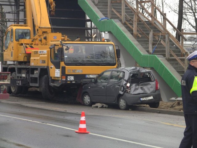 Poważny wypadek na Gdańskiej w Szczecinie