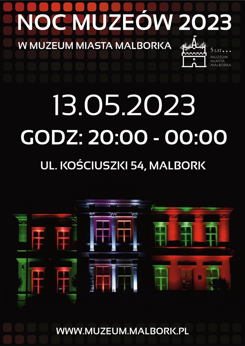Noc Muzeów 2023 w Muzeum Miasta Malborka