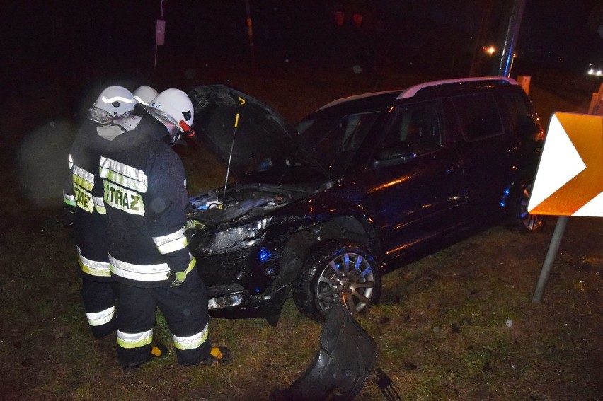Wypadek na przejeździe w Tarnowie [ZDJĘCIA]