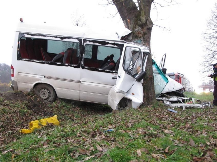 – Osiem osób zostało poszkodowanych w tym kierowca –...