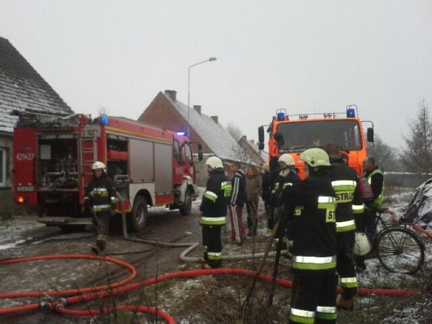 Powiat drawski: Pożar budynku mieszkalnego w Miłkowie!