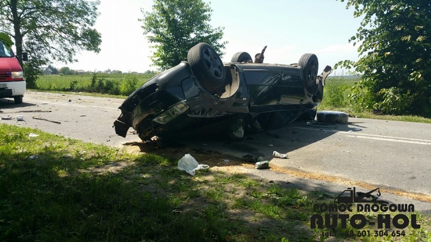 Wypadek na trasie Dzierzkowice-Urzędów