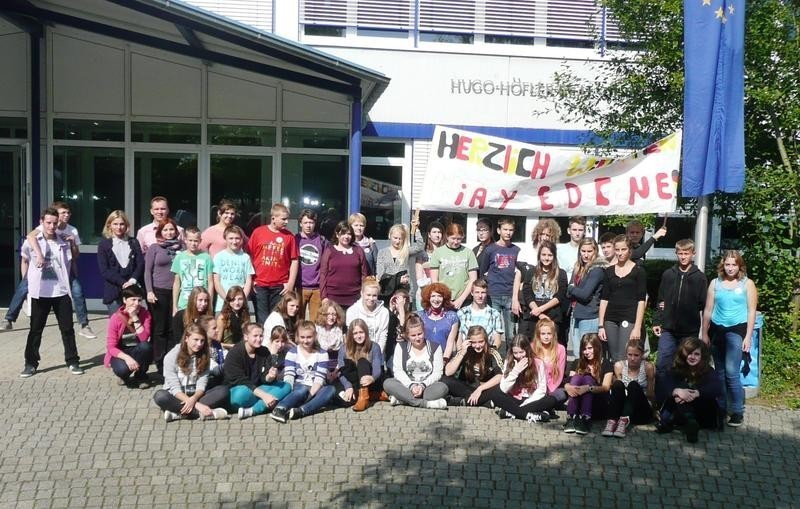 Uczniowie z Oświęcimia w Niemczech