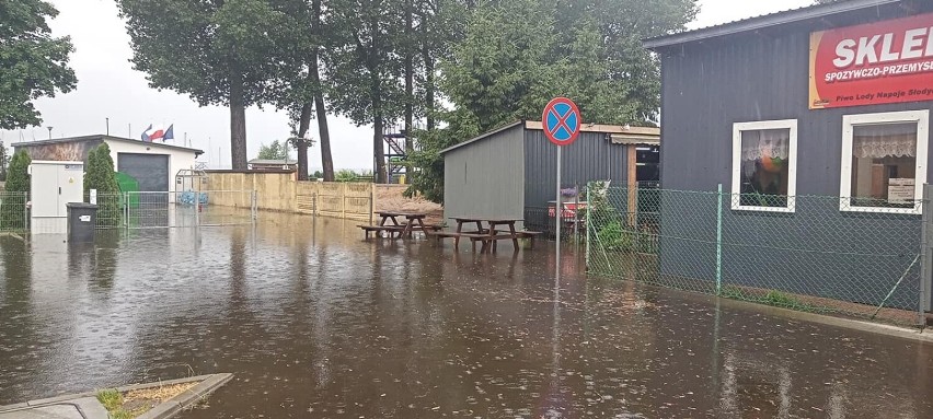 Nad Goleniowem leje od wczoraj. Ale poważniejszych interwencji nie było