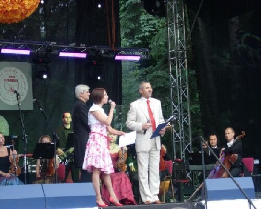 Koncert prowadzili dziennikarze TVP. Fot. Marta Wróbel