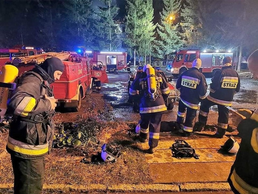 Do poważnego pożaru doszło w niedzielę 17 listopada o godz....