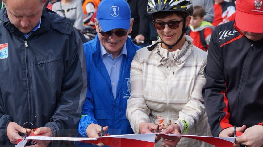 Otwarcie ścieżki rowerowej Toruń - Osiek [ZDJĘCIA, VIDEO]