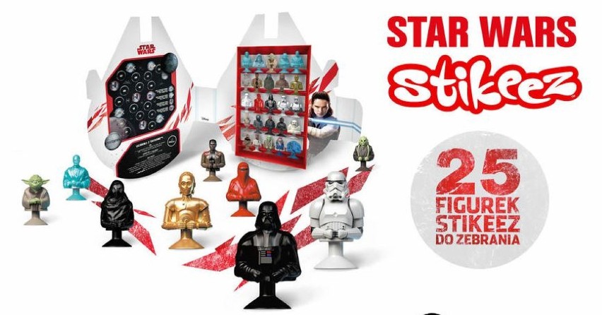 Lidl: Figurki Stikeez Star Wars - promocja w Lidlu dla fanów Gwiezdnych Wojen