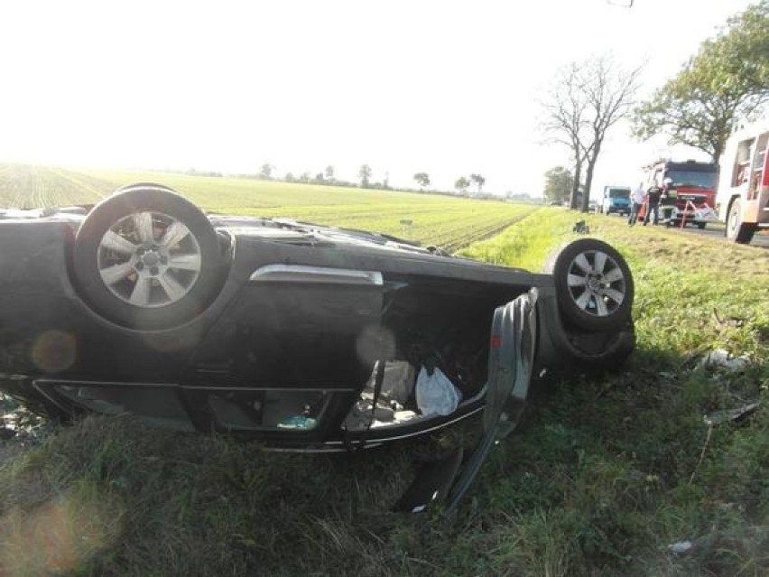 Wypadek na trasie Niechanowo - Witkowo