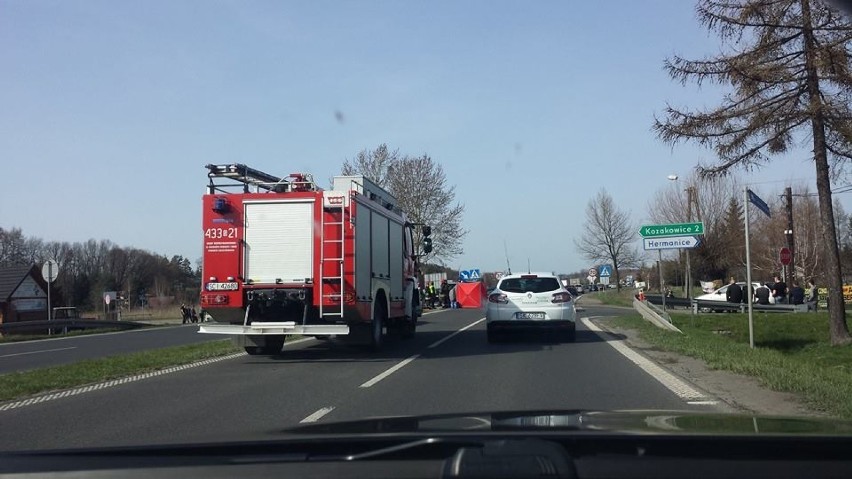 Śmiertelny wypadek w Ustroniu. Nie żyje motocyklista [ZDJĘCIA]