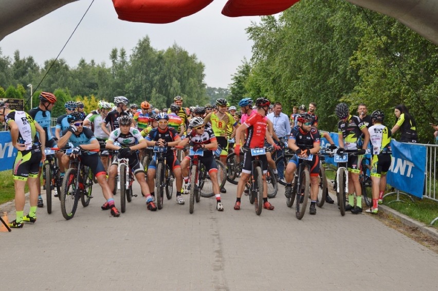 Zawody kolarskie MTB w Krzywiniu