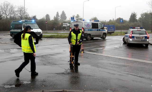 Dziś około godz. 7 doszło do tragicznego wypadku na ul.Kwietnia ...