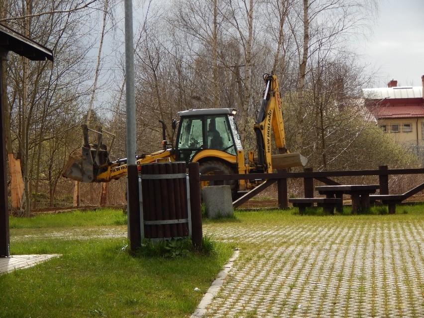 Budowa kładki pieszo-rowerowej nad Słupią w Ustce