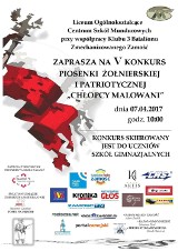 V Konkurs Piosenki Żołnierskiej i Patriotycznej „Chłopcy Malowani” w Zamościu. (Nowe ZDJĘCIA)