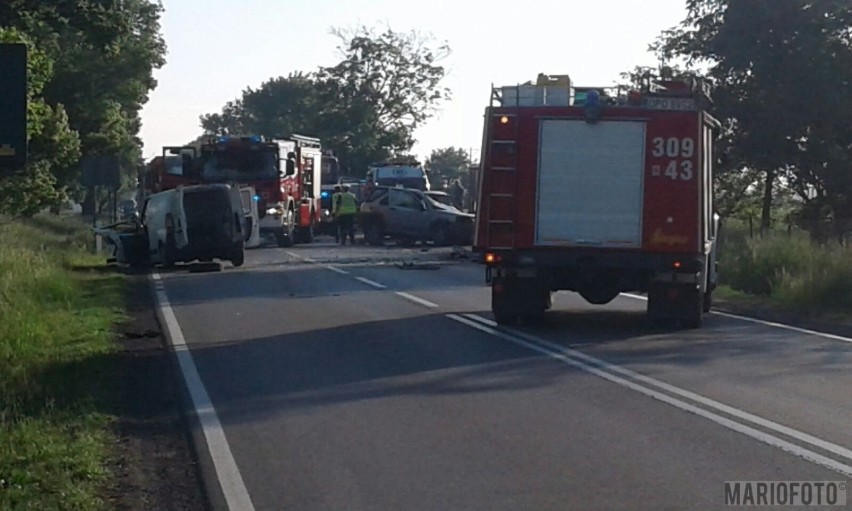 Do wypadku doszło około 6.30 na drodze krajowej 46 w...