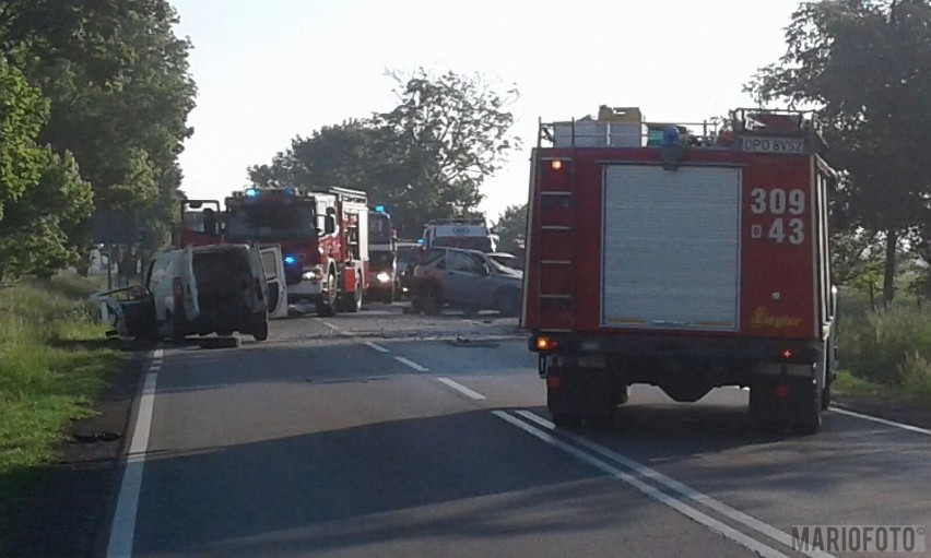 Do wypadku doszło około 6.30 na drodze krajowej 46 w...