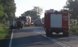 Wypadek w Jaczowicach. Trzy samochody zderzyły się na DK 46 [ZDJĘCIA] 